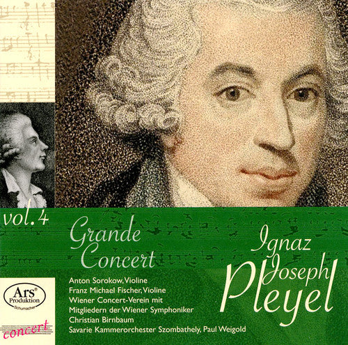 Pleyel/ Sorkow/ Fischer/ Wiener Concert-Verein - Orchestral Works 4