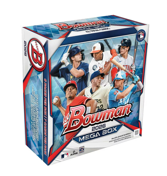 2026 Bowman Baseball Mega Box (contents may vary)