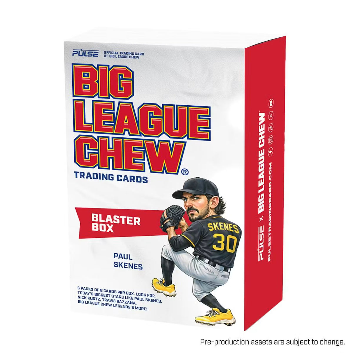 MLB Pulse 2026 Big League Chew Baseball Trading Card BLASTER Box