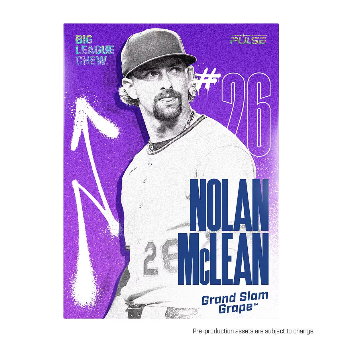 MLB Pulse 2026 Big League Chew Baseball Trading Card BLASTER Box