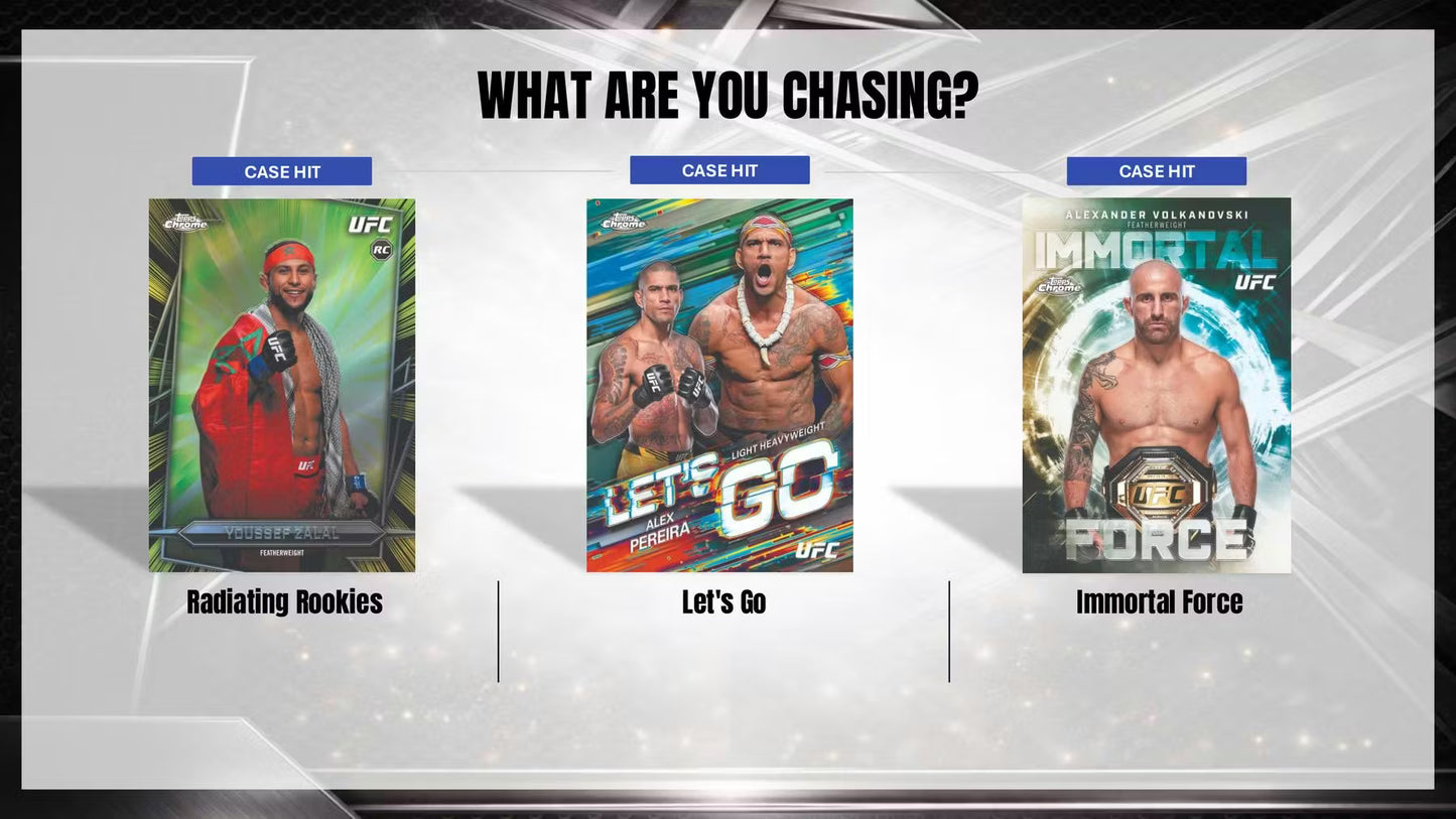2026 Topps Chrome UFC Blaster Box (contents may vary)