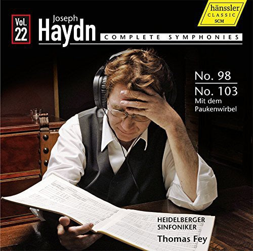 Haydn/ Fey/ Heidelberger Sinfoniker - Comp Syms 22-Syms 98 & 103