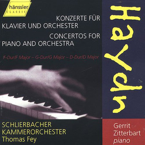 Haydn/ Zitterbart/ Schlierbach Co/ Fey - Concertos for Piano & Orchestra