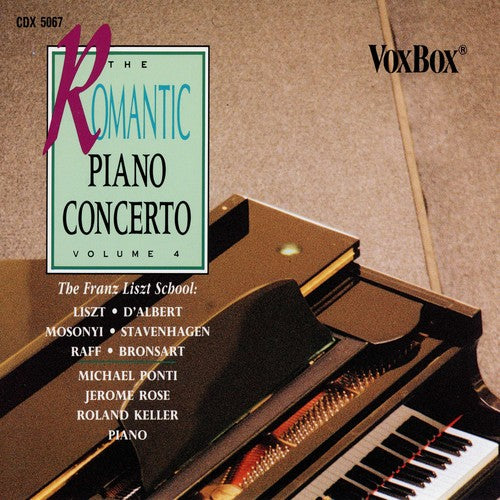 Raff/ Monsonyi/ Liszt - Romantic Piano Concerti V4