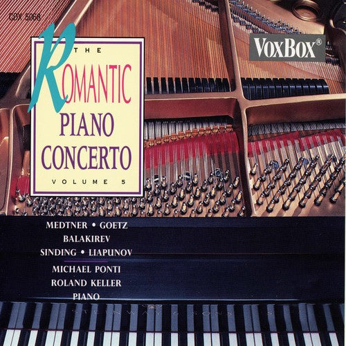 Medtner/ Liapunov/ Sinding - Romantic Piano Concerti V5