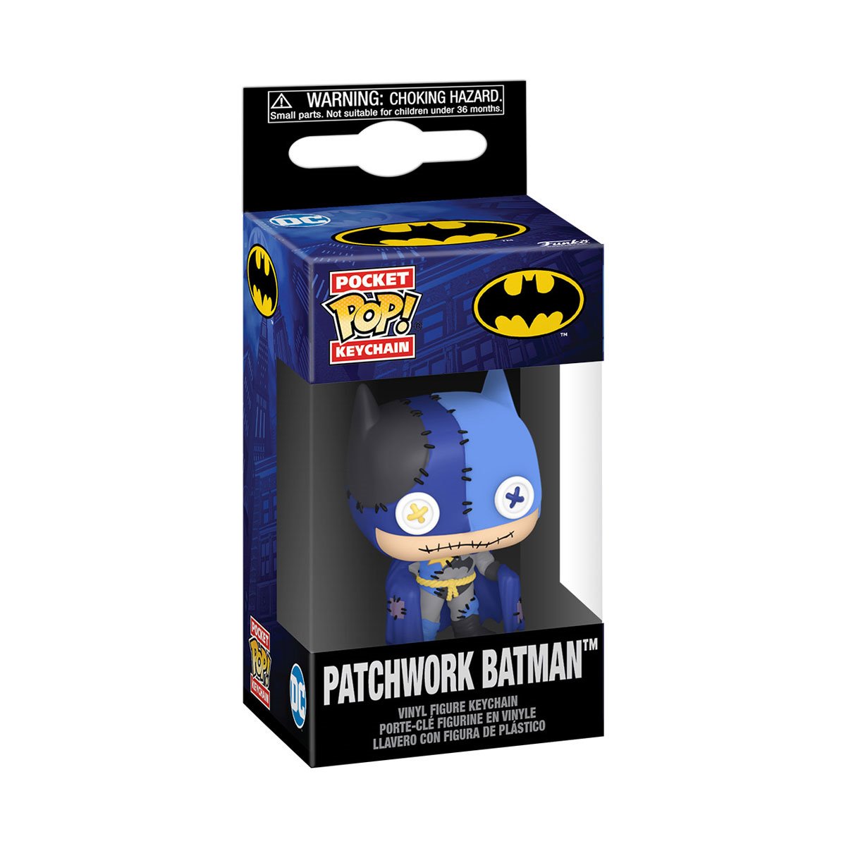 Funko Pop! DC Comics Patchwork Batman Keychain