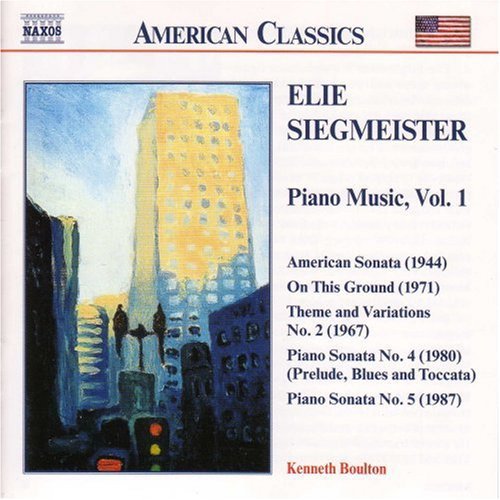 Siegmeister/ Boulton - Piano Music 1