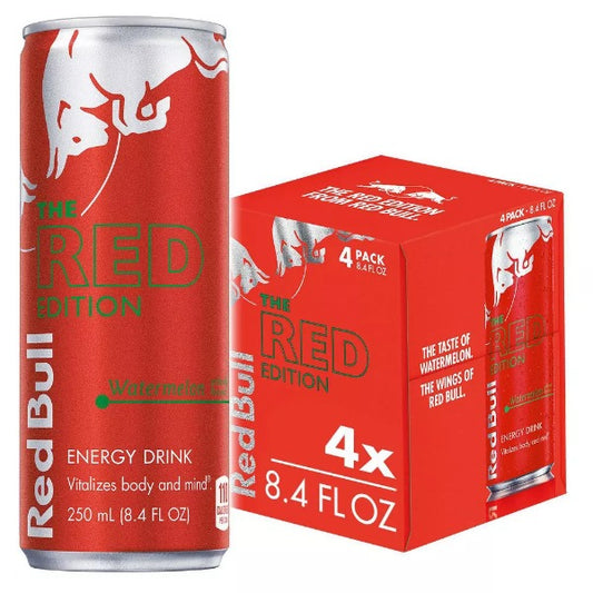 Red Bull Red Edition Energy Drink 4-Pack