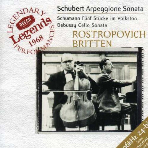 Mstislav Rostropovich - Arpeggione Sonata / Funf Stucke Im Volkston