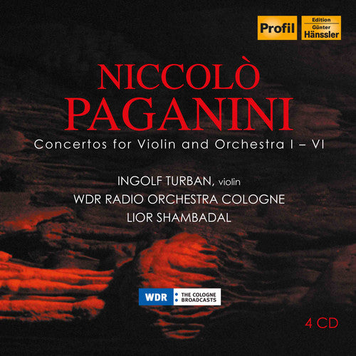 Paganini/ Ingolf Turban - Cons 1-6 for VLN & Orch