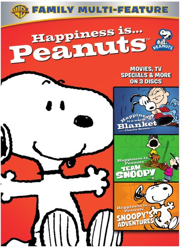 Happiness Is Peanuts: 3 Pack of Fun