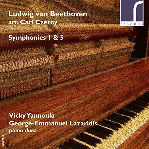 Beethoven/ Yannoula/ Lazaridis - Symphonies 1 & 5 for Piano Duet (Arr. Czerny)