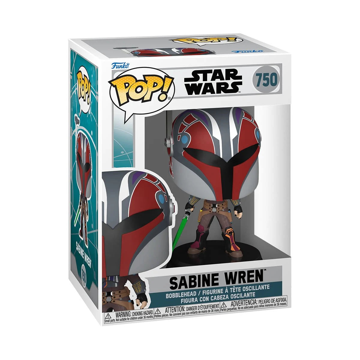 Funko Pop! Star Wars: Ahsoka Series 3 Sabine Wren (Mandalorian Armor)