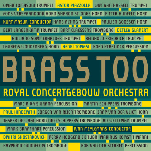 Shostakovich/ Glanert/ Tomasi/ Piazzolla - Brass Too