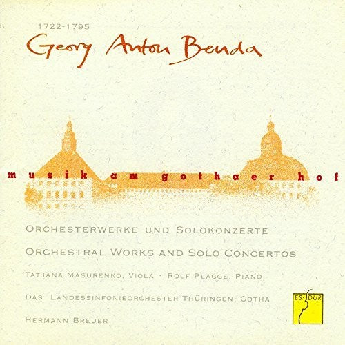Benda/ Thueringen Philharmonie Gotha/ Breuer - Music at the Court of Gotha: Orchestral Works