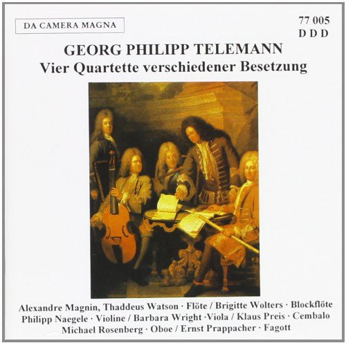 Telemann/ Magnin/ Naegele/ Lupu - 4 QRTS