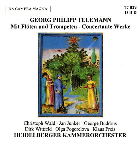 Telemann/ Heidelberger Kammer - With Flutes & Trumpets