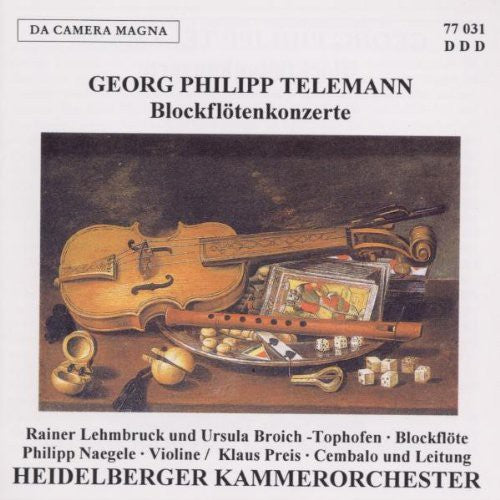 Telemann/ Lehmbruck - Cons for Recorder