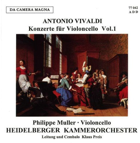 Vivaldi/ Muller/ Heidelberger - Konzerte Fur Violon Cello 1