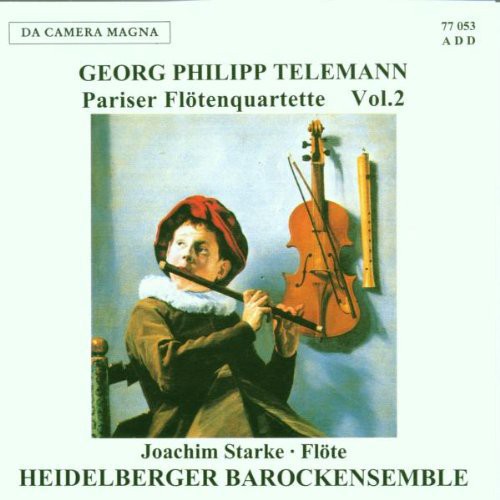 Telemann/ Starke - Pariser Floten Quartette 2