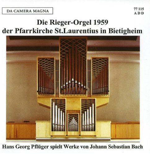 J.S. Bach / Fluger - Rieger-Organ 1959 Der