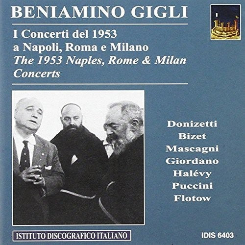 Georges/ Borrelli/ Gigli - Vocal Recital