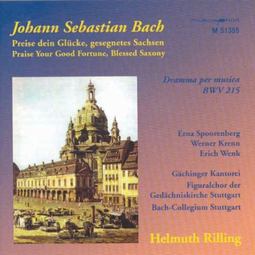 Bach/ Spoorenberg/ Bach Collegium/ Rilling - Praise Your Good Fortune