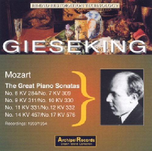 Mozart/ Gieseking - Klaviersonaten 6 7 910