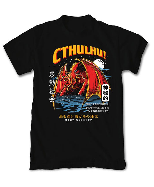 Riot Society - Cthulhu! Kanji T-Shirt