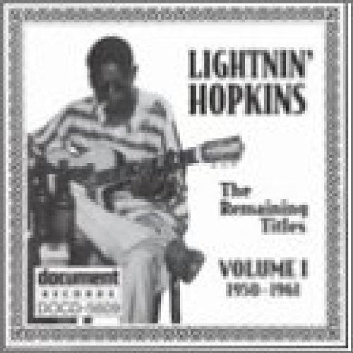 Lightnin' Hopkins - Remaining Titles Vol. 1 (1950-1961)