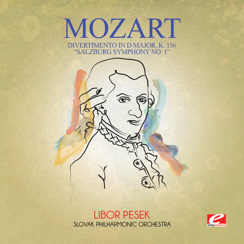 Mozart - Divertimento in D Major K. 136 Salzburg Symphony 1