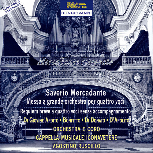 Mercadante/ Ardito/ Bonfitto/ Donato - Messa a Grande Orch Per Quattro Voci