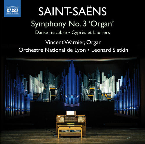 Saint-Saens/ Warnier/ Slatkin - Sym 3 Organ Sym Danse Macabre Cypres Et Lauriers