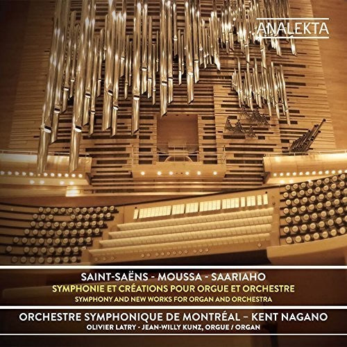 Saint-Saens/ Montreal Symphony Orch/ Nagano - Saint-Saens Moussa - Saariaho: Symphony & New