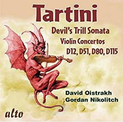 Tartini/ David Oistrakh / Gordan Nikolitch - Devil's Trill Sonata / Violin Concertos D12 & D51