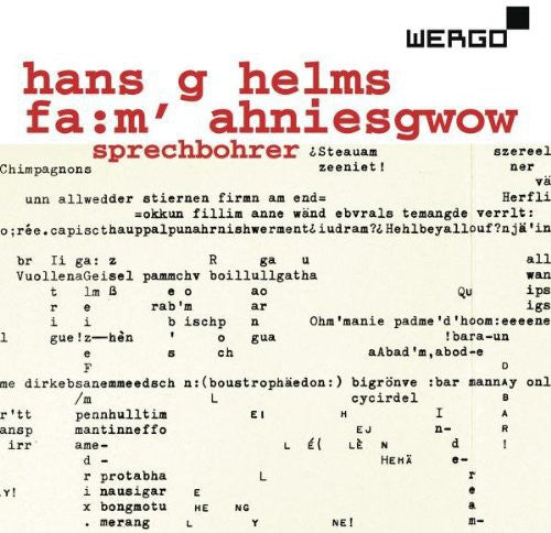 Helms/ Sprechbohrer - Fa: M' Ahniesgwow