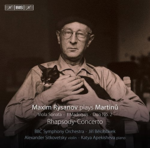 Martinu/ Rysanov/ BBC Sym Orch/ Belohlavek - Maxim Rysanov Plays Martinu