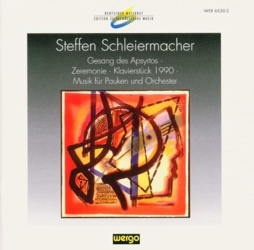 Schleiermacher: Gesand Des Apsyrtos/ Various - Schleiermacher: Gesand Des Apsyrtos / Various