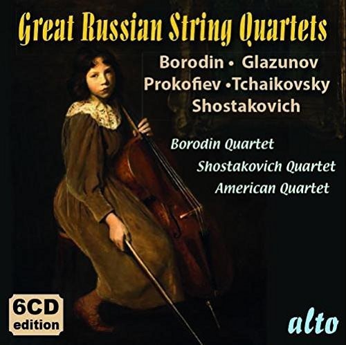 Borodin Quartet/ Shostakovich Quartet/ American - Great Russian String Quartets