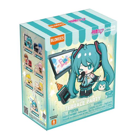 Blokees Hatsune Miku DaaVibe 01 Terrace Party (1 random)