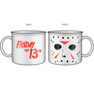 Friday the 13th Ceramic Camper Mug