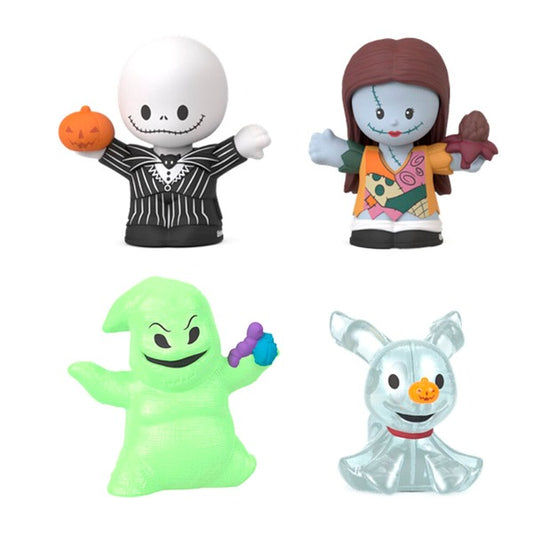 Fisher Price - The Nightmare Before Christmas - Little People Collector 4-Pack