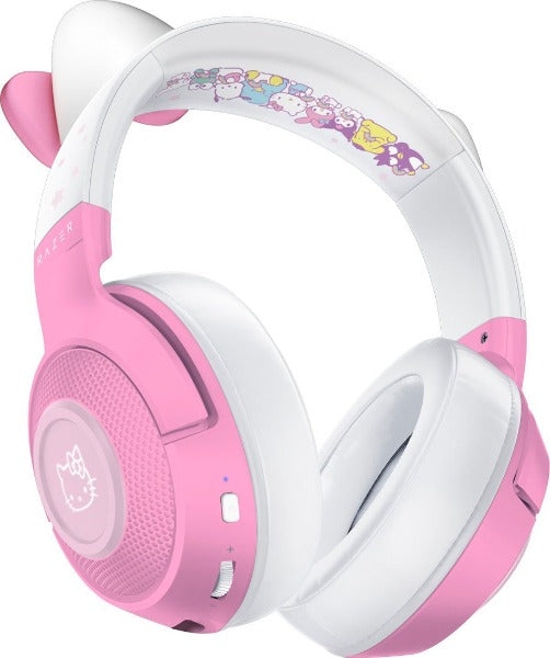 Razer - Kraken Hello Kitty Edition Wireless Gaming Headset - Pink