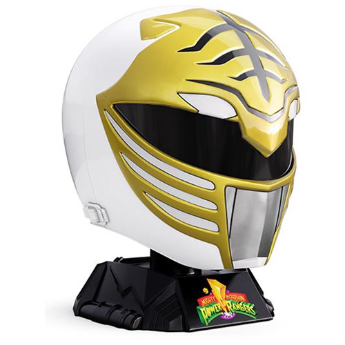 Power Rangers Lightning Collection Premium White Ranger Prop Replica Helmet
