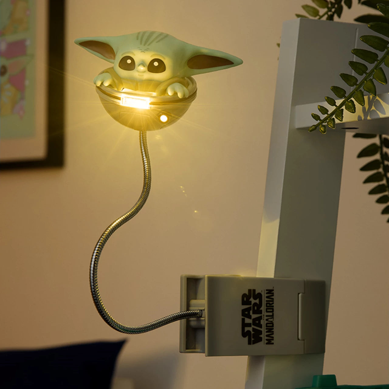 Star Wars Grogu The Mandalorian Book Light