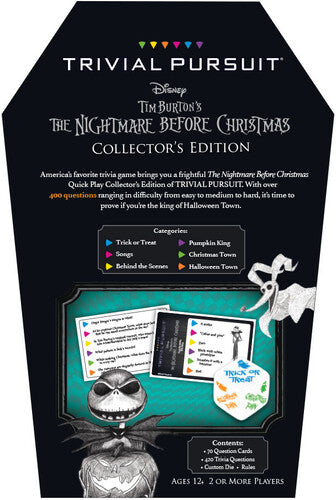 Trivial Pursuit: Disney - Tim Burtons The Nightmare Before Christmas Collectors Edition