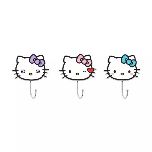 Silver Buffalo: Sanrio Hello Kitty - Pretty Bows Die-Cut Wall Hooks Coat Hanger