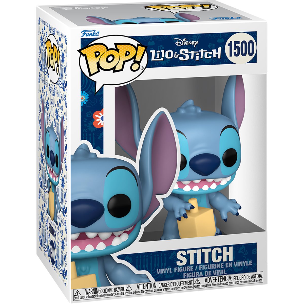 Funko Pop! Lilo & Stitch Hanukkah Stitch with Dreidel