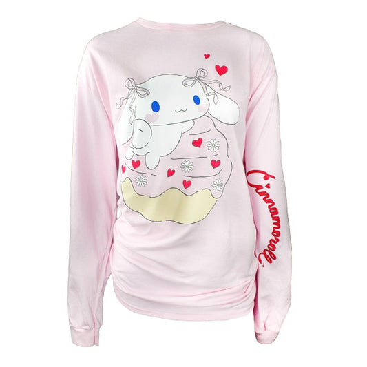 Hello Kitty Cinnamoroll Cupcake Long Sleeve T-Shirt