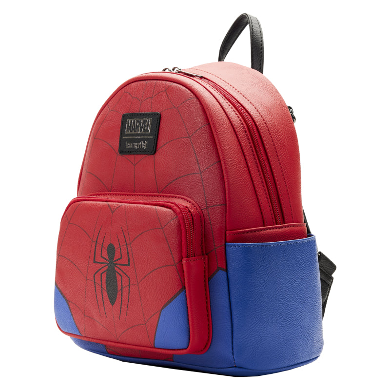 Loungefly Marvel Classic Spiderman Cosplay Mini Backpack